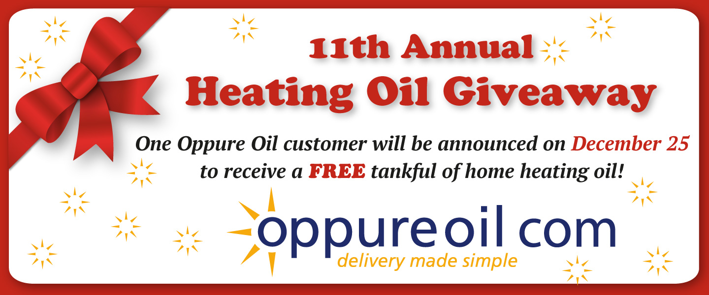 Oppure Oil 11th Annual Heating Oil Giveaway