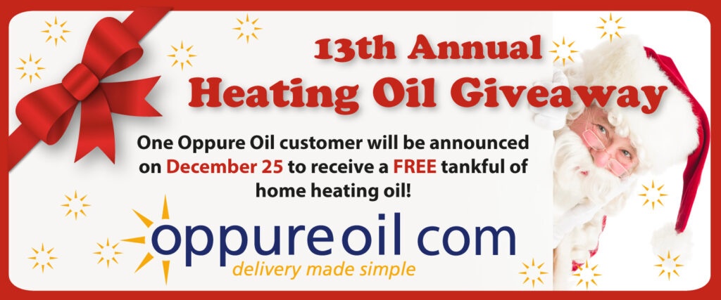 Oppure Oil 13th Annual Heating Oil Giveaway